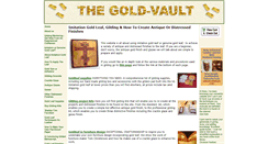 Desktop Screenshot of gold-vault.com